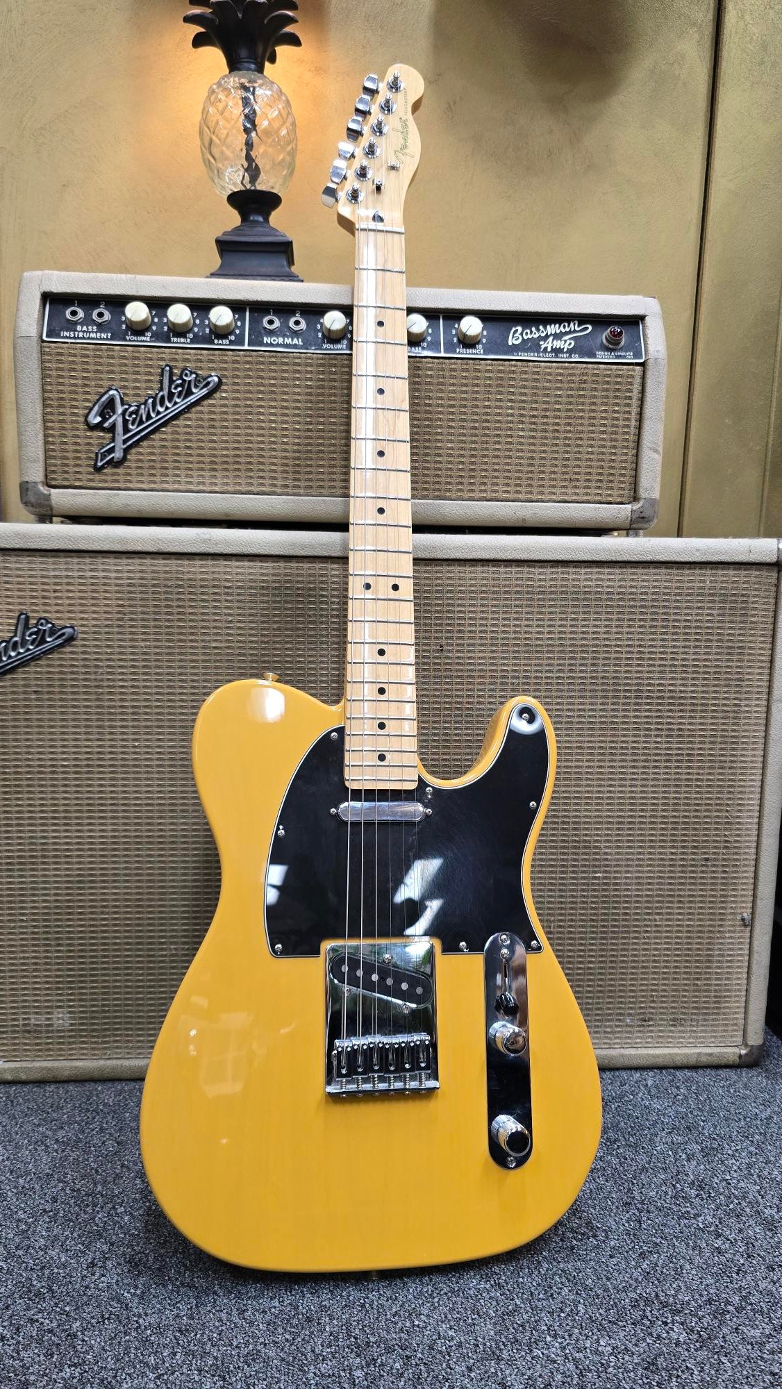 2021 Fender Telecaster Player Series Electric Guitar Butterscotch Blonde w/bag (Pre-Owned)