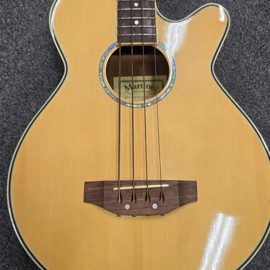 Martinez Acoustic/Electric Bass Guitar (Pre-Owned)