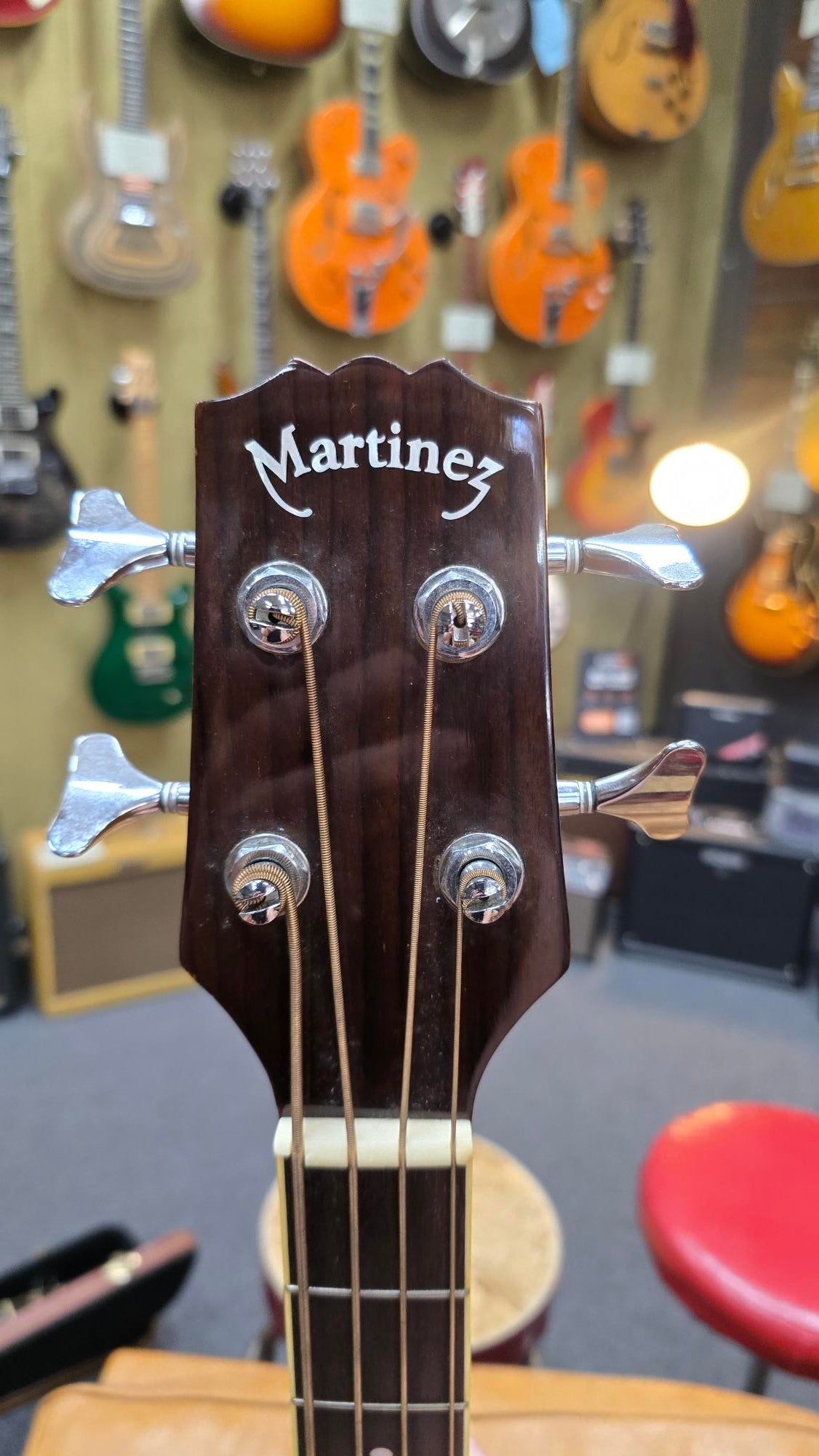 Martinez Acoustic/Electric Bass Guitar (Pre-Owned)