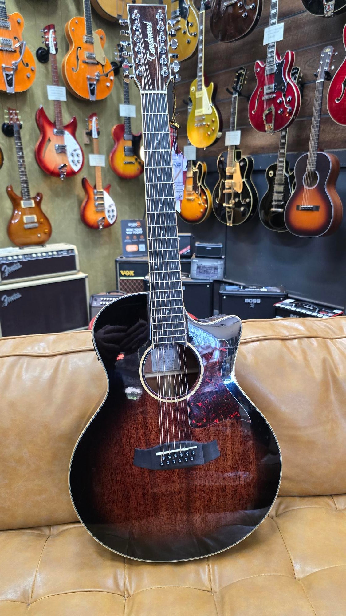 Tanglewood Winterleaf TW12VCEAVB 12 String Acoustic/Electric Guitar (Pre-Owned)