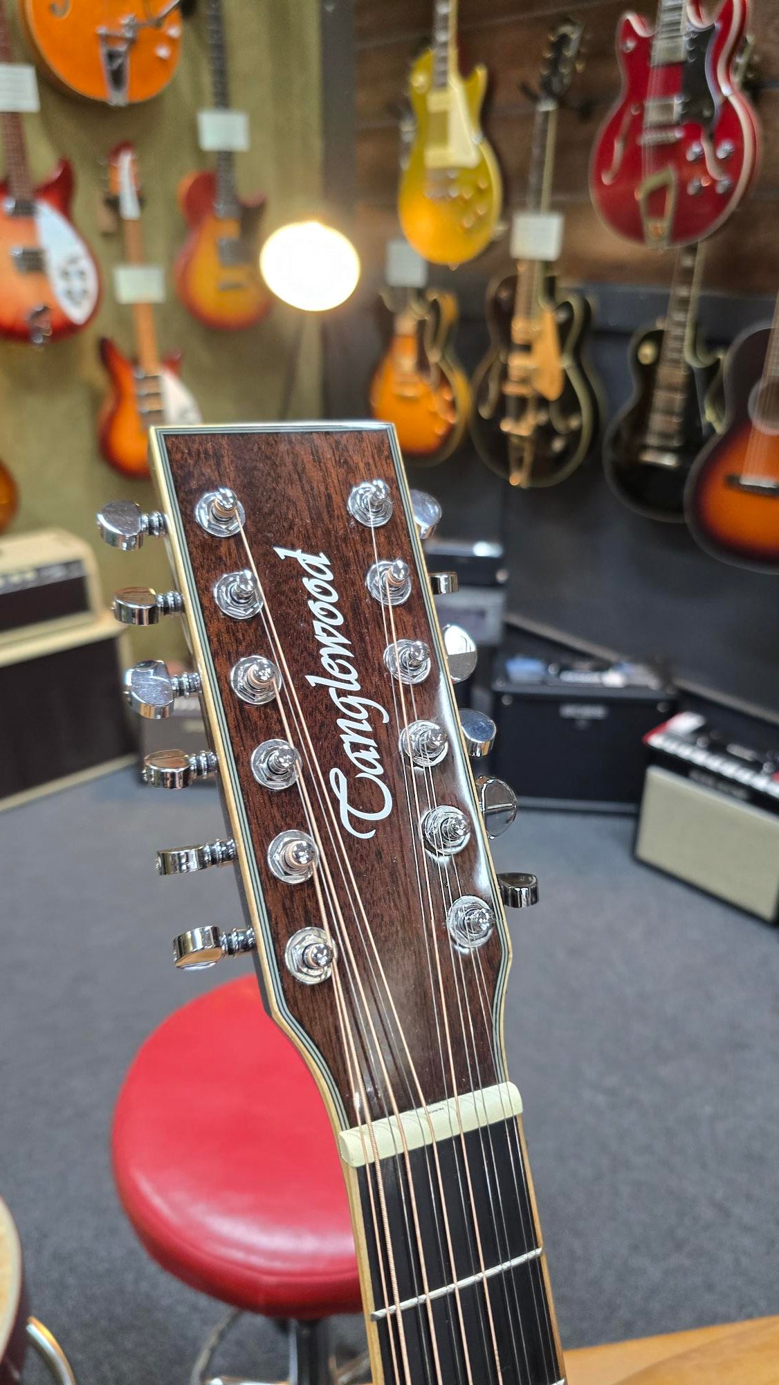 Tanglewood Winterleaf TW12VCEAVB 12 String Acoustic/Electric Guitar (Pre-Owned)