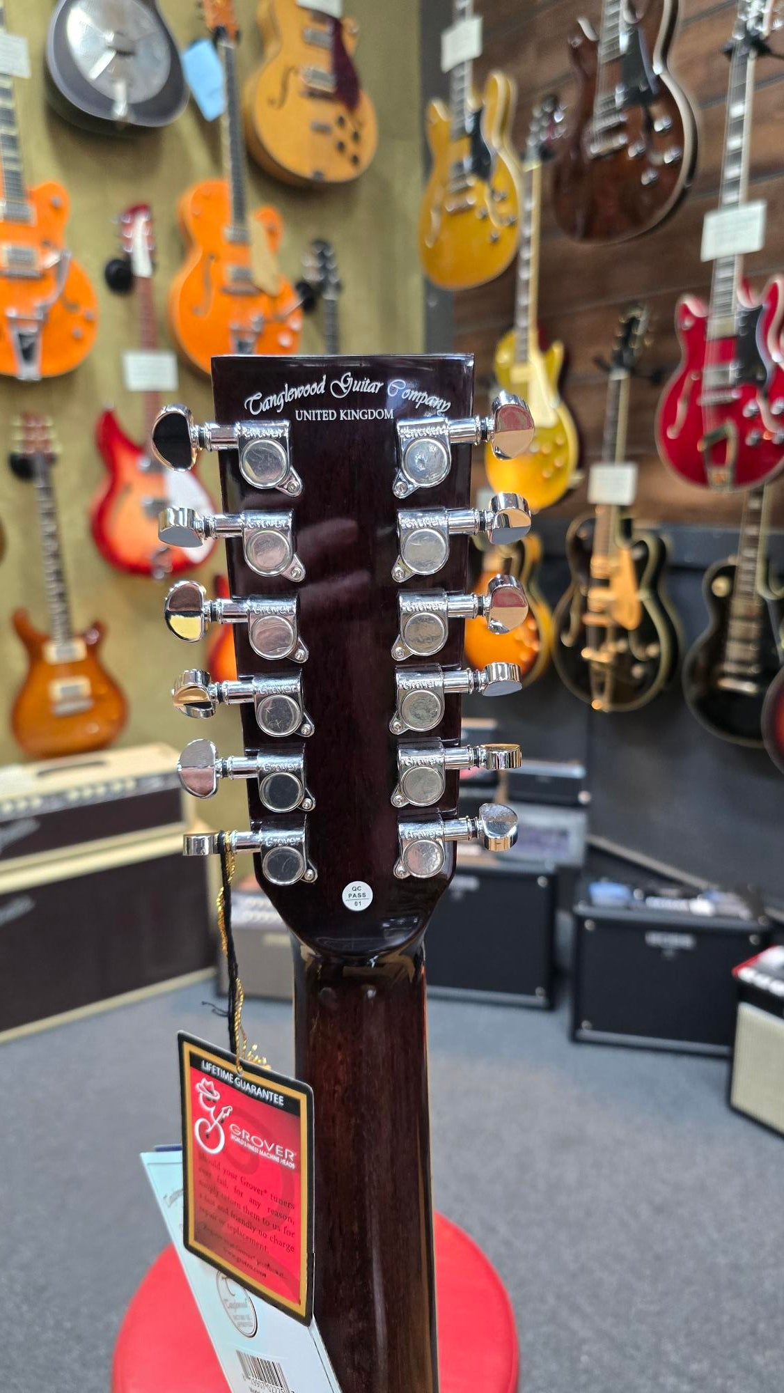 Tanglewood Winterleaf TW12VCEAVB 12 String Acoustic/Electric Guitar (Pre-Owned)