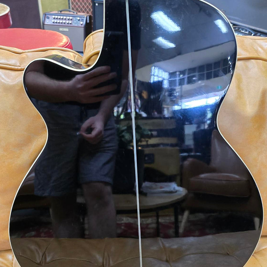 Tanglewood TW49 Black Gloss All solid timbers Acoustic/Electric Guitar W/Case (Pre-Owned)