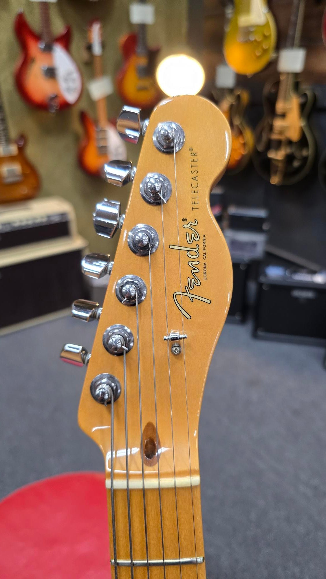 2017 USA Fender Telecaster Electric Guitar Upgraded Pickups W/Case (Pre-Owned)