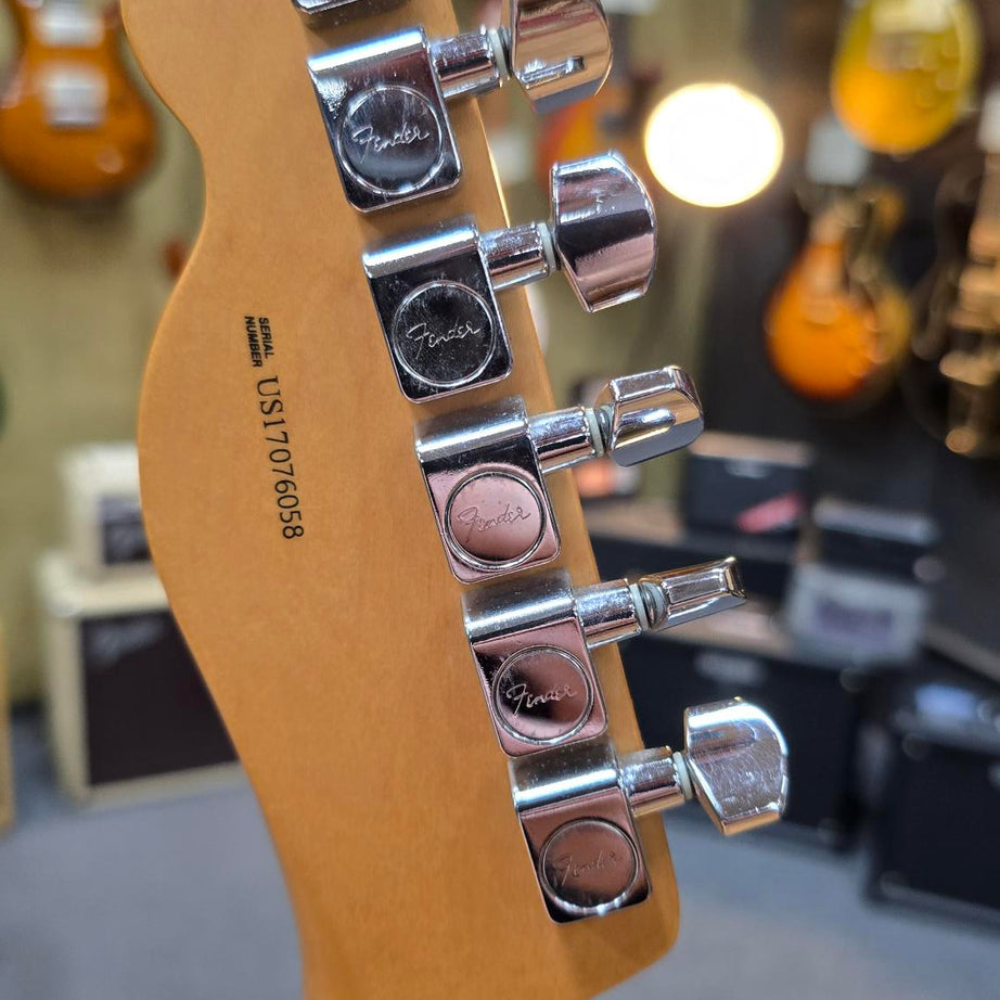 2017 USA Fender Telecaster Electric Guitar Upgraded Pickups W/Case (Pre-Owned)