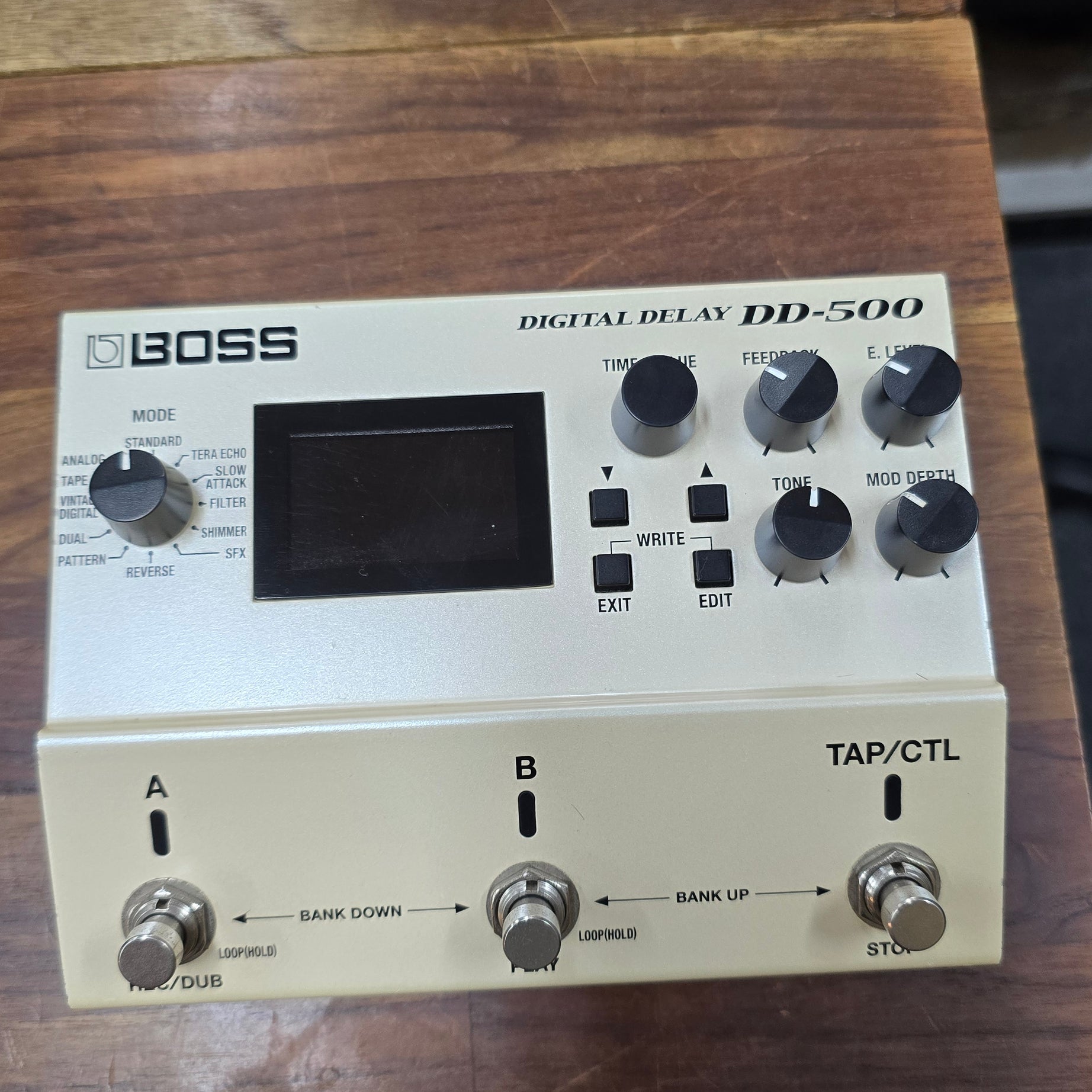 BOSS Digital Delay DD-500 Effects Fx Pedal (Pre-Owned)