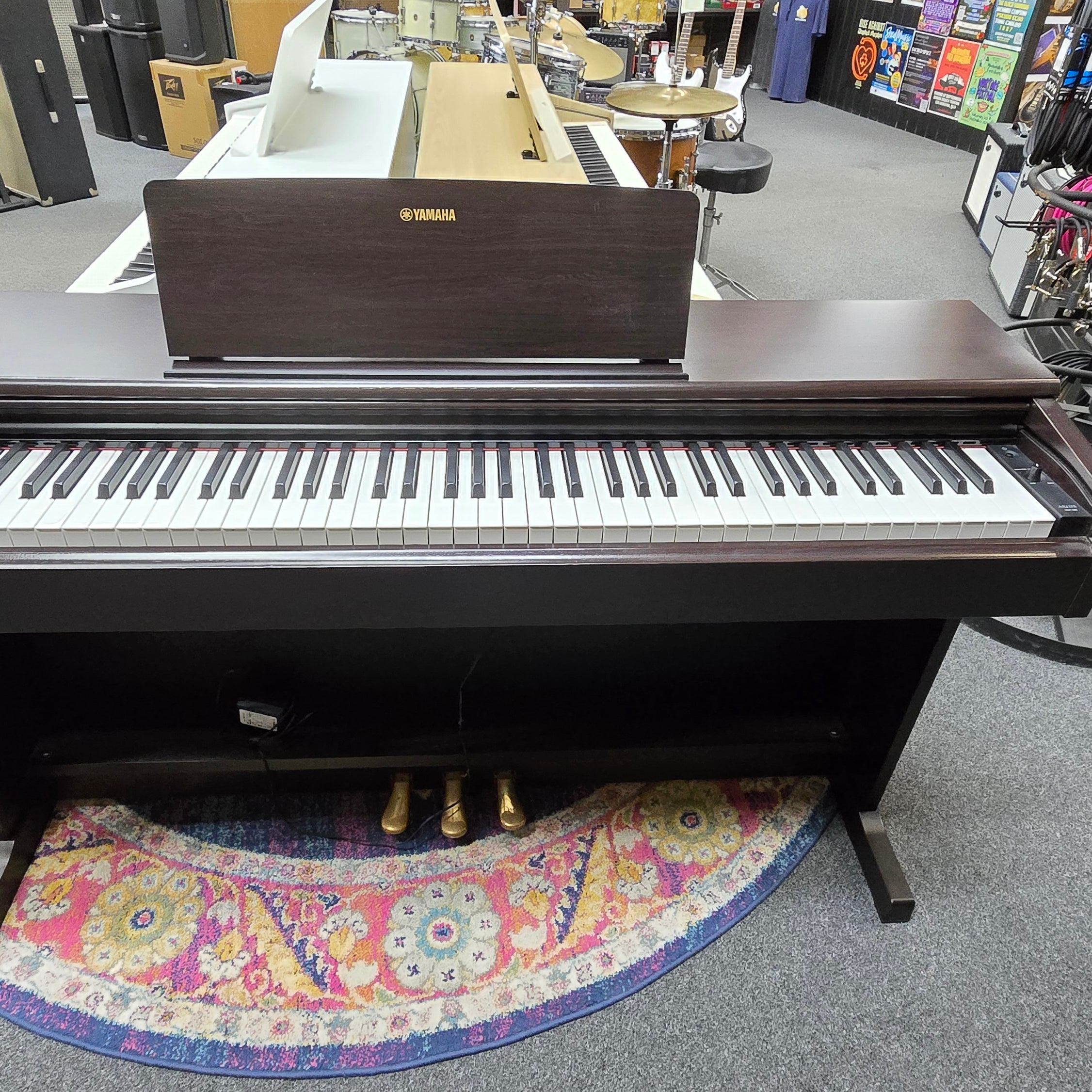 Yamaha ARIUS YDP144 Rosewood Finish Digital Piano Weighted Key (Pre-Owned)