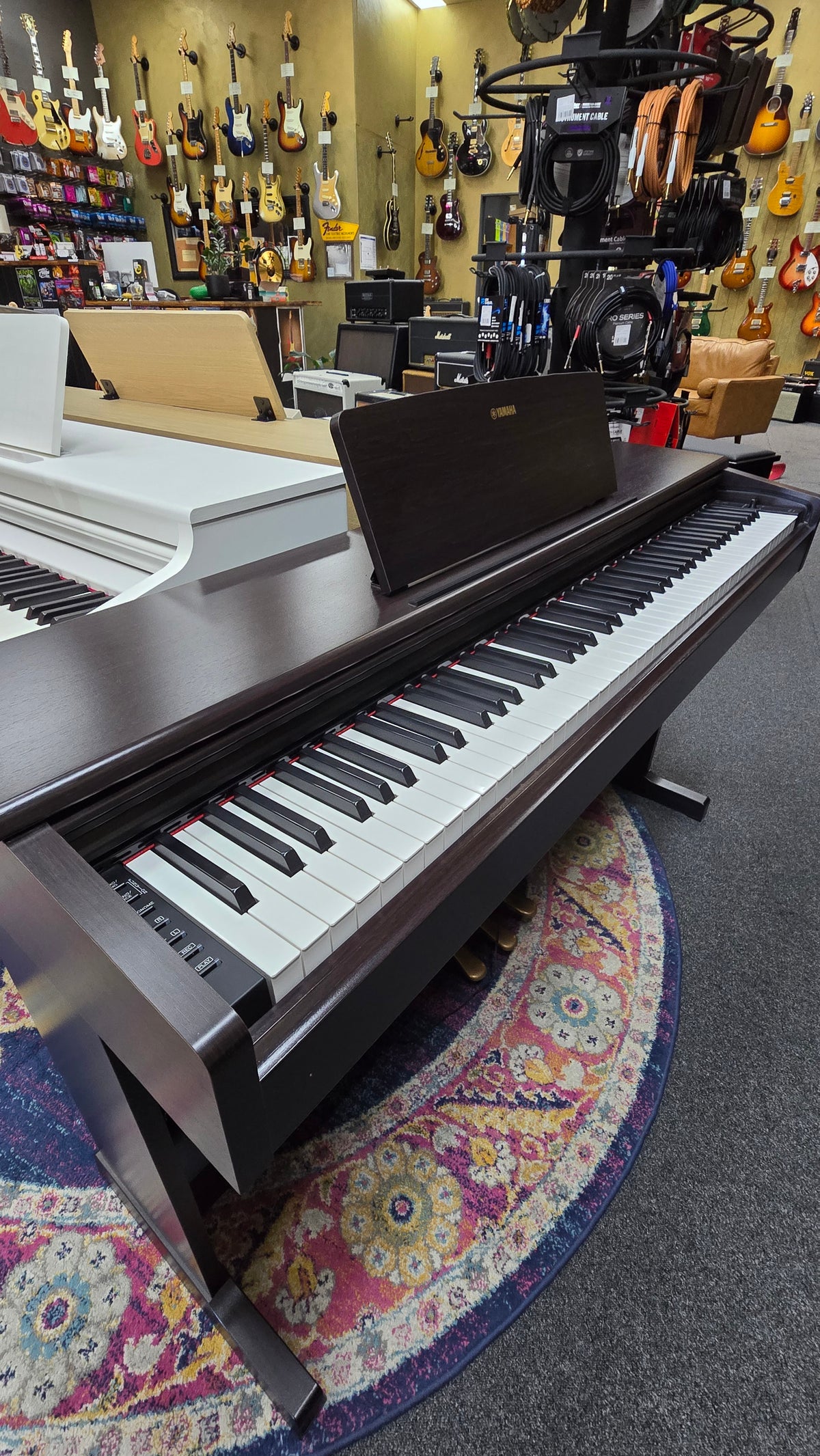 Yamaha ARIUS YDP144 Rosewood Finish Digital Piano Weighted Key (Pre-Owned)