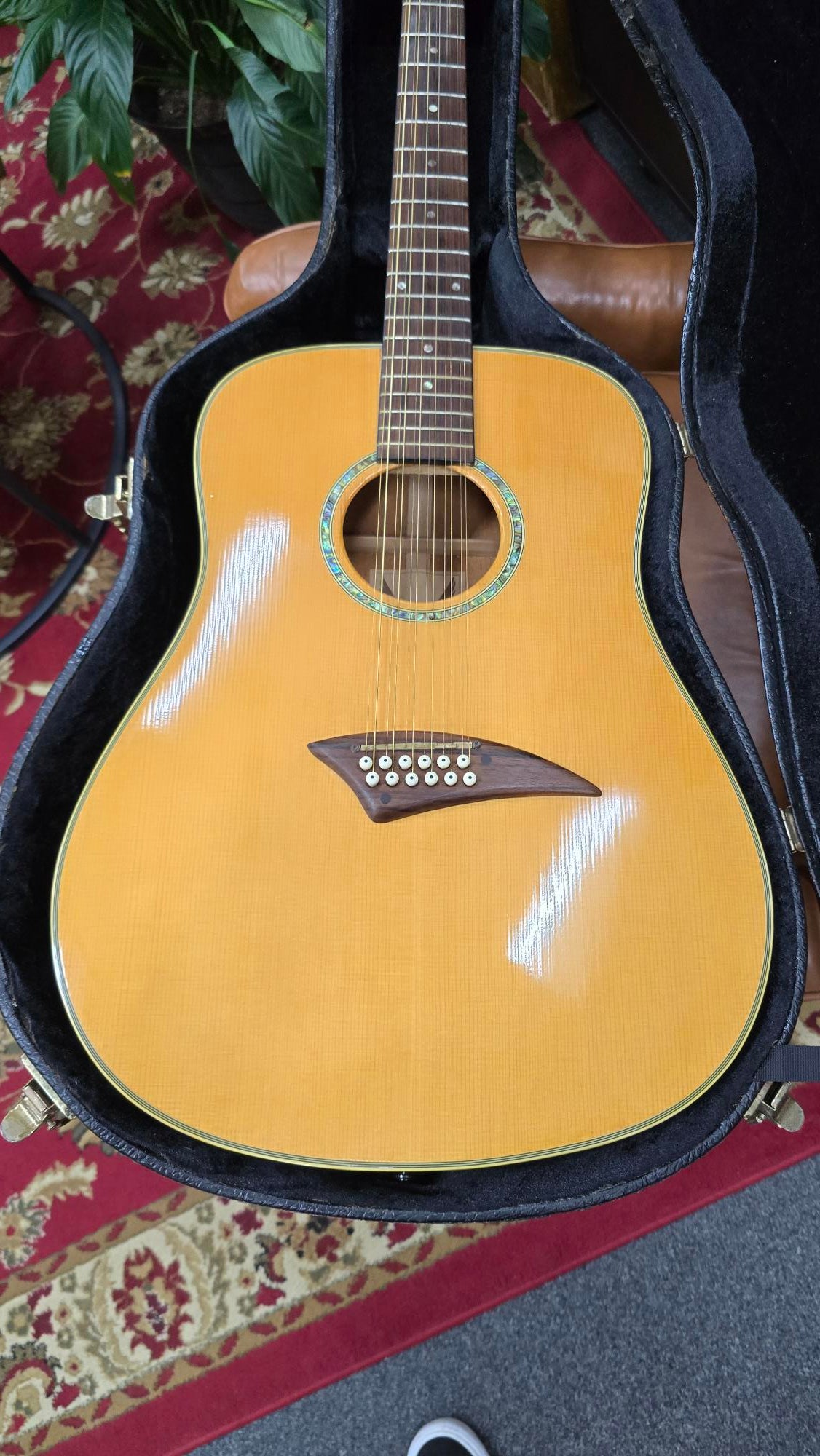Dean S12 Tradition 12 String Acoustic/Electric Guitar W/Case (Pre-Owned)