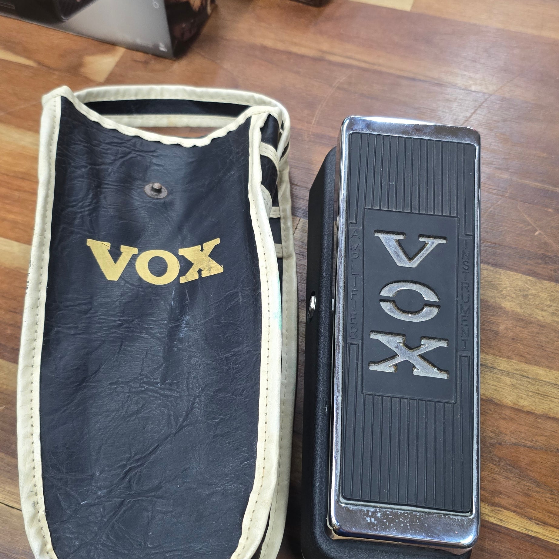 VOX WAH WAH USA MADE!! V847 Guitar Effects Fx Pedal W/Bag (Pre-Owned)