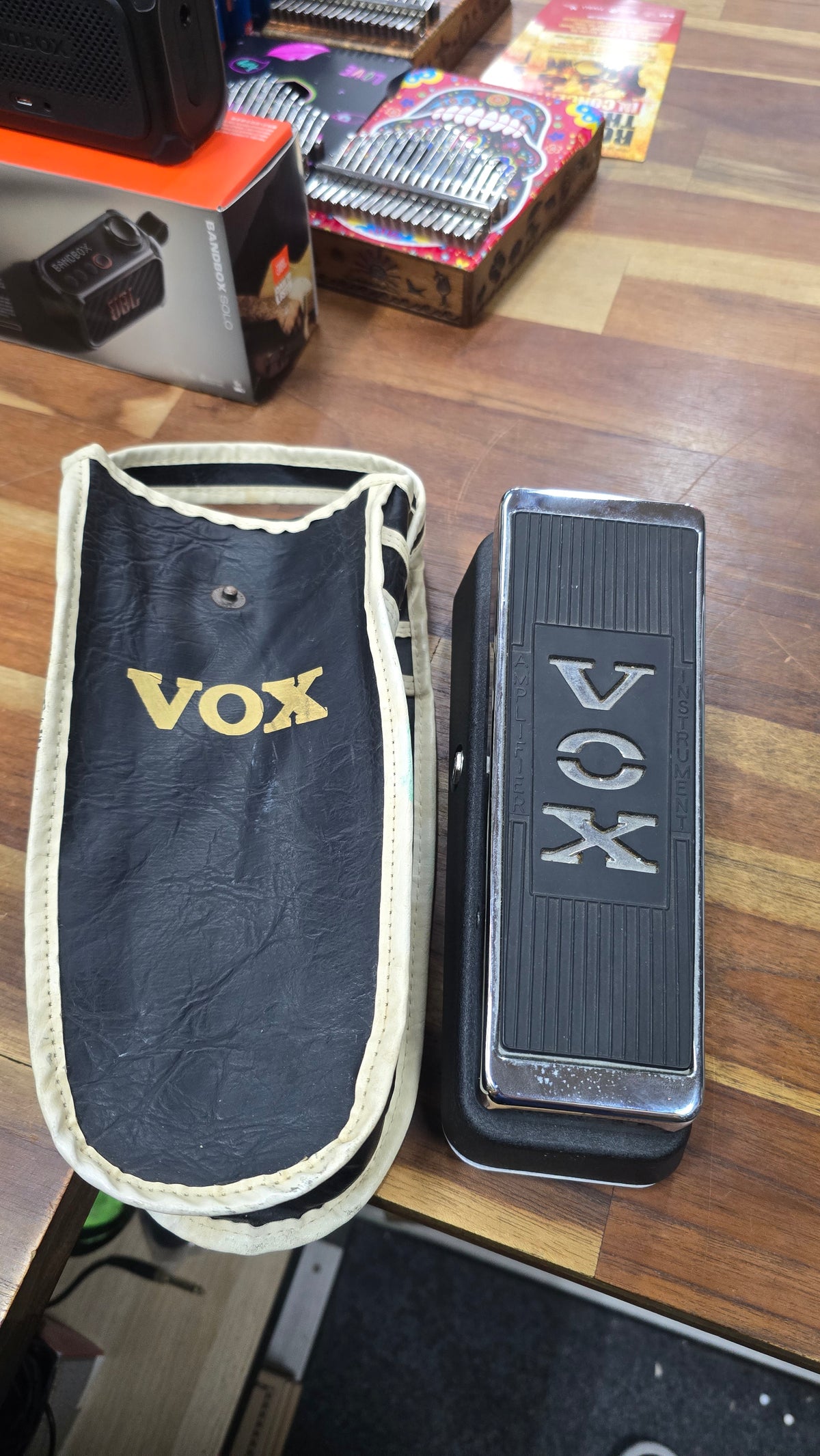 VOX WAH WAH USA MADE!! V847 Guitar Effects Fx Pedal W/Bag (Pre-Owned)