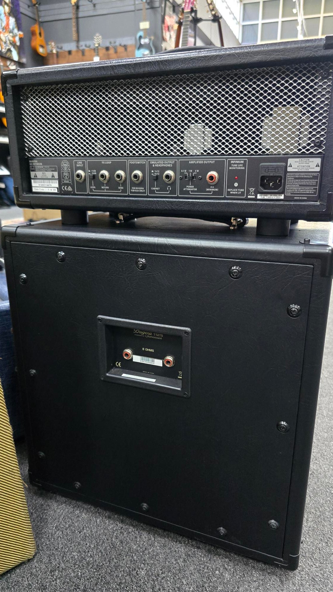 Bugera G5 Infinium 5W Amp Head W/Matching Speaker Cab (Pre-Owned)