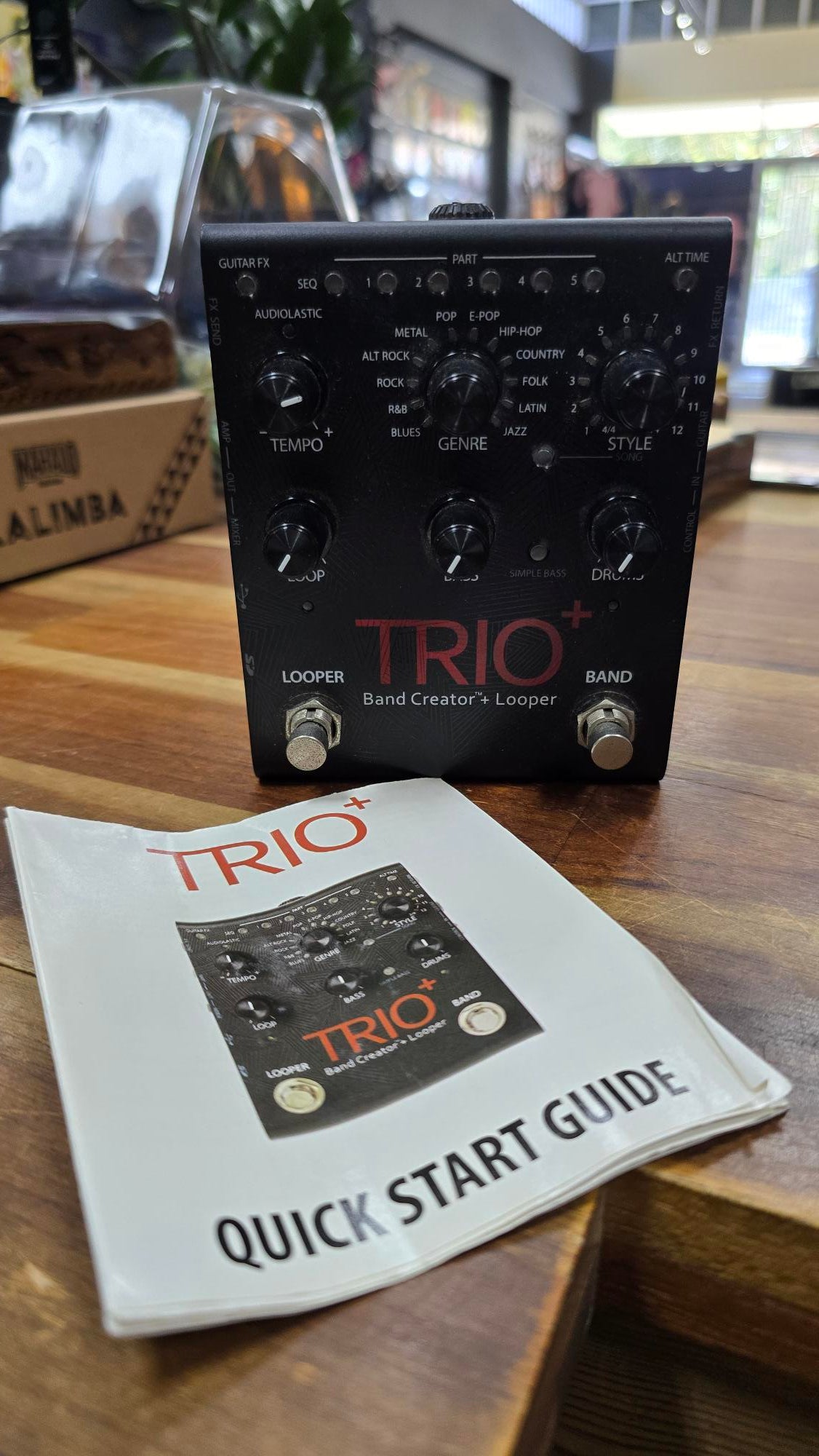 Digitech Trio Plus Band Creator Fx Effects Pedal (Pre-Owned)