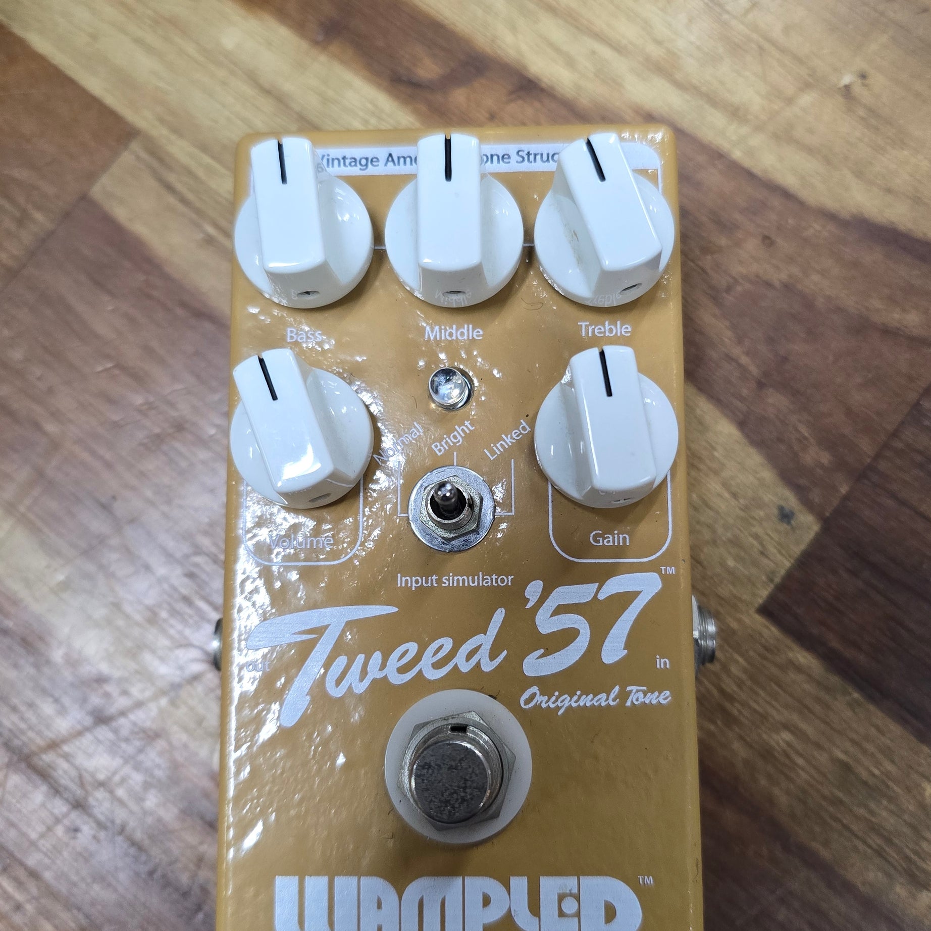 Wampler  '57 Overdrive/Amp Sim Effects Fx Pedal (Pre-Owned)