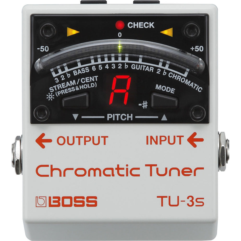 Boss TU-3S Chromatic Tuner Guitar Pedal