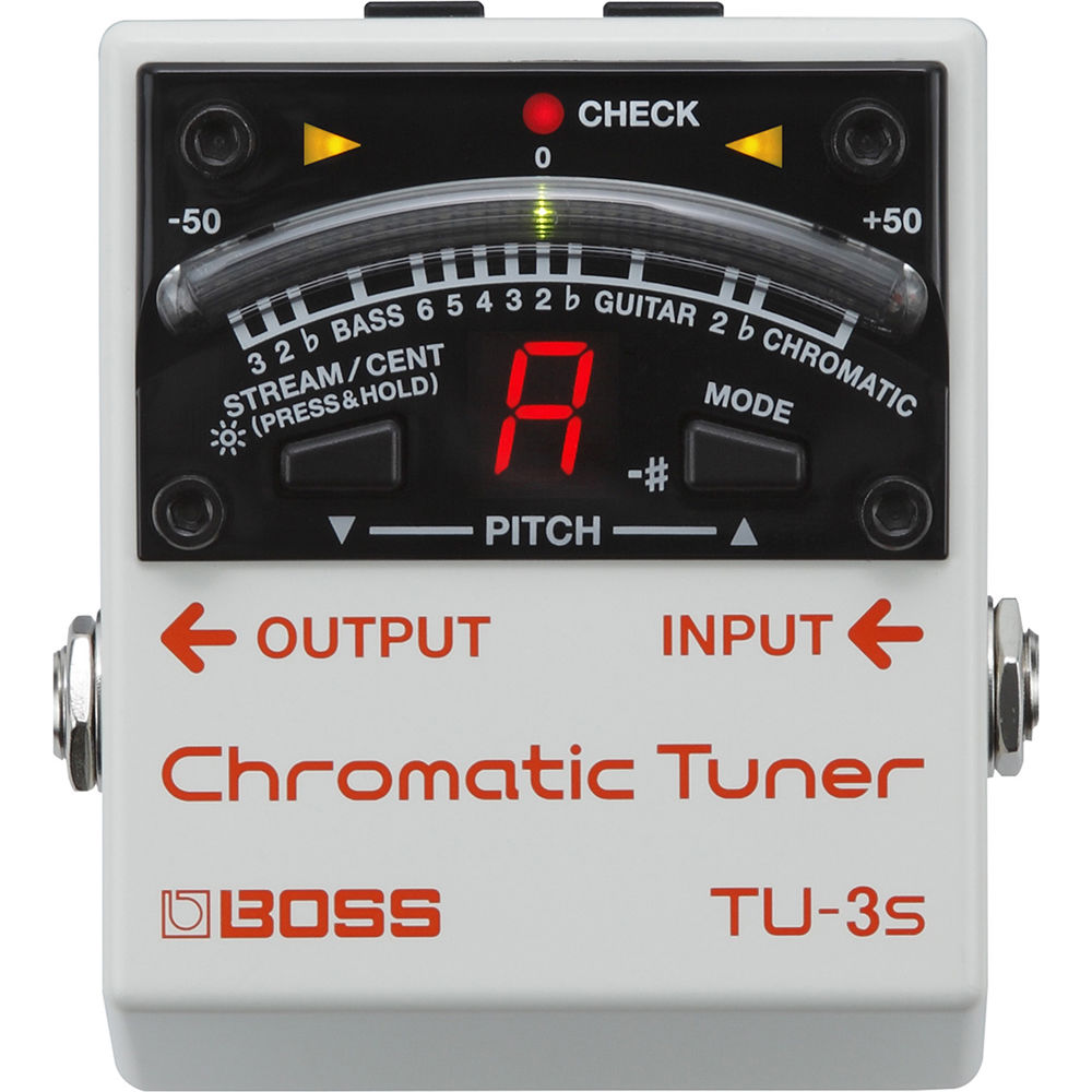 Boss TU-3S Chromatic Tuner Guitar Pedal