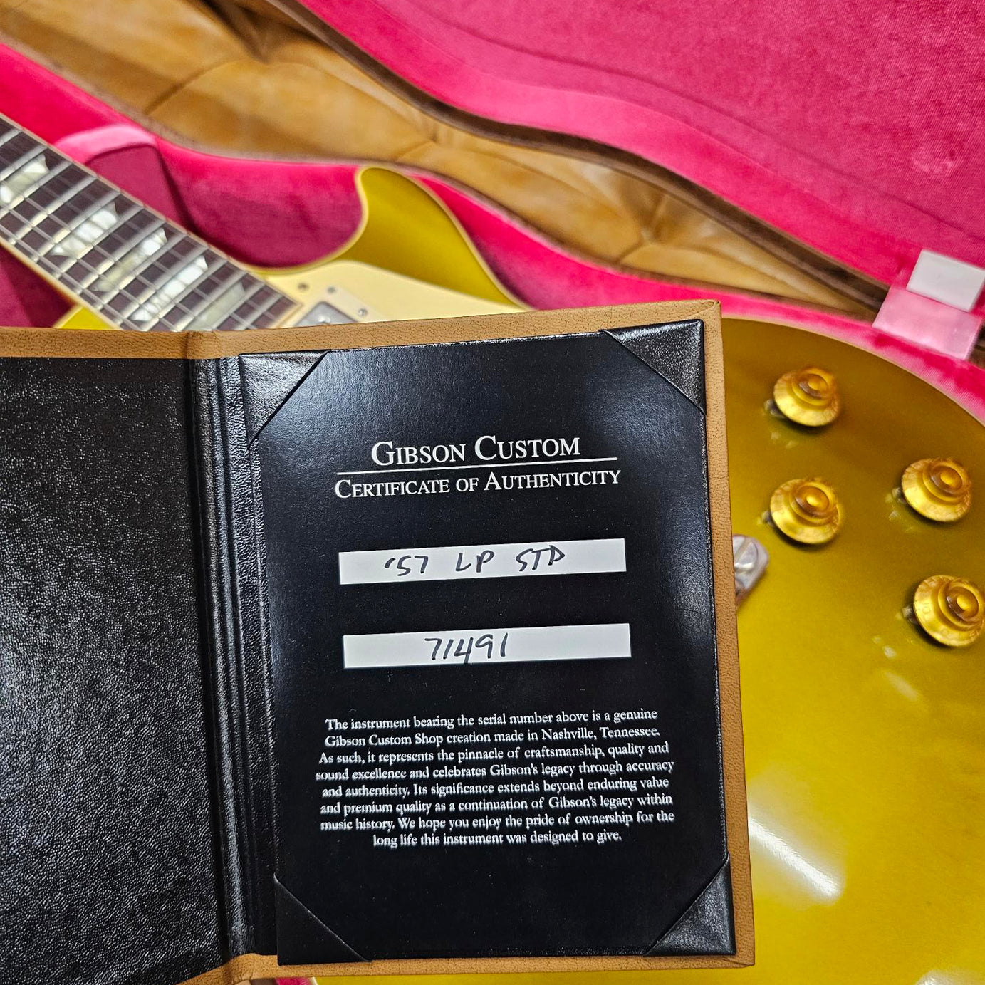 GIBSON LES PAUL GOLDTOP R7 ELECTRIC GUITAR (Pre-Owned) W/Case