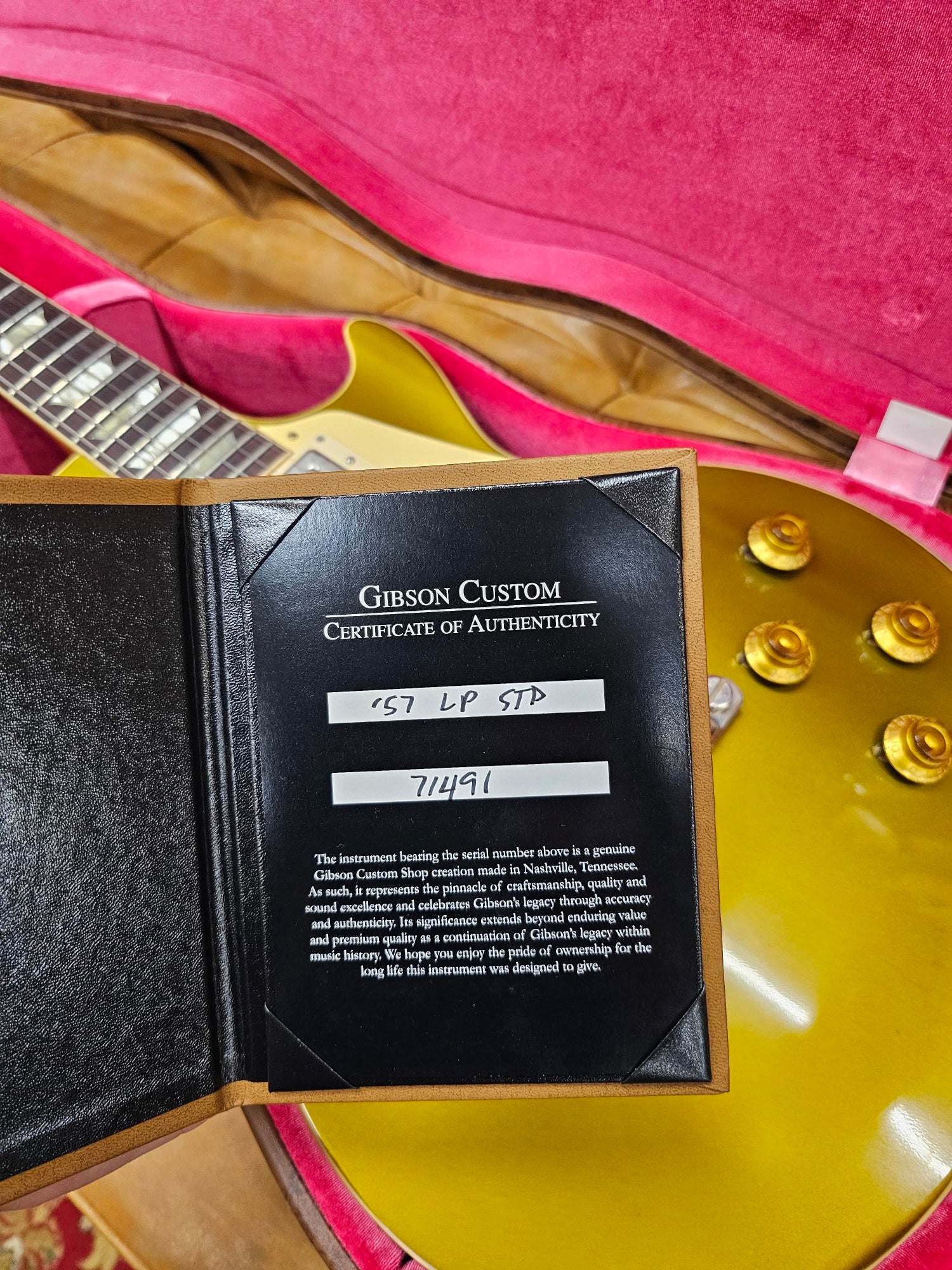 GIBSON LES PAUL GOLDTOP R7 ELECTRIC GUITAR (Pre-Owned) W/Case