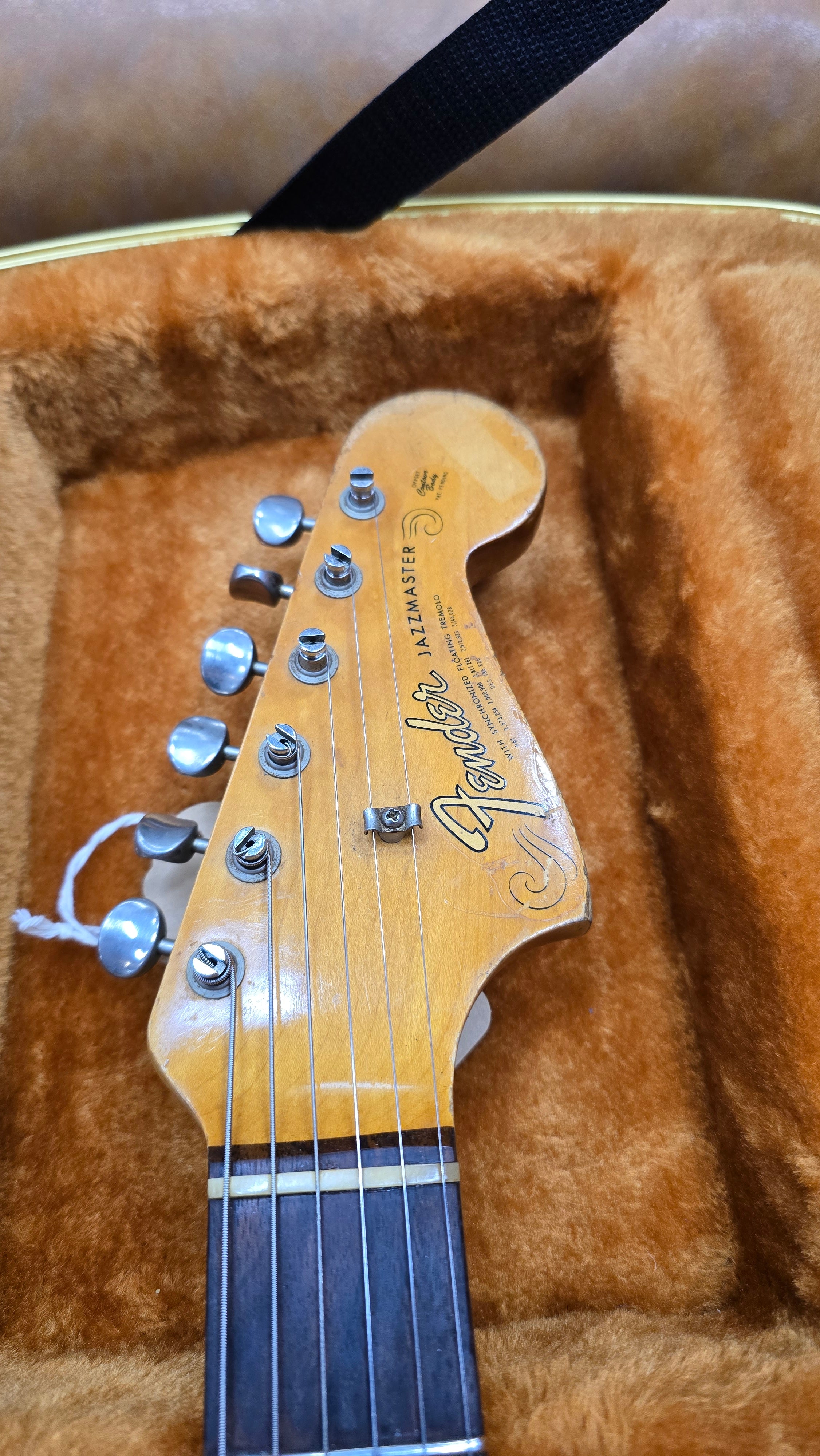 sold *** 1965 Fender Jazzmaster L Series Surf Green Vintage Electric Guitar W/Case