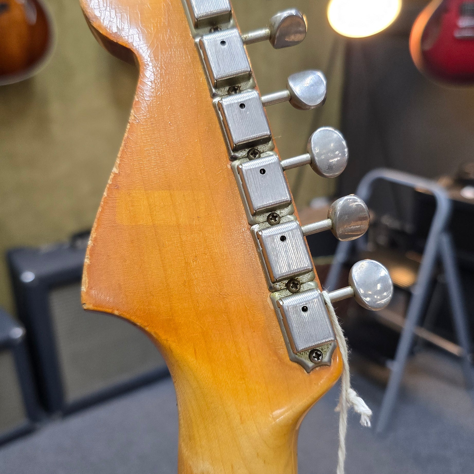 sold *** 1965 Fender Jazzmaster L Series Surf Green Vintage Electric Guitar W/Case