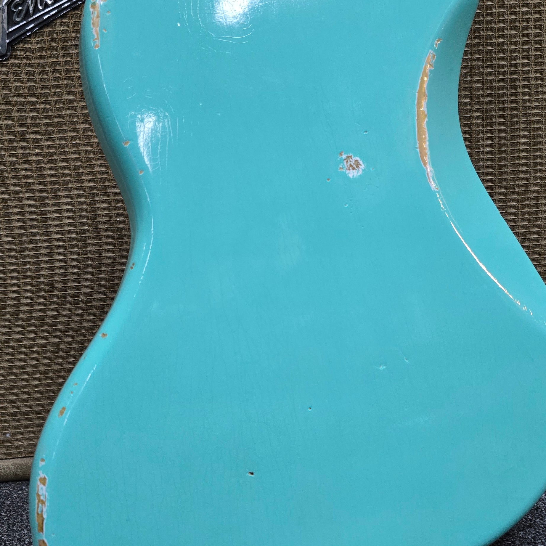 sold *** 1965 Fender Jazzmaster L Series Surf Green Vintage Electric Guitar W/Case