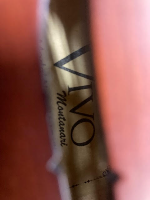 Vivo 4/4 violin w/ case + 2 bows (preowned)