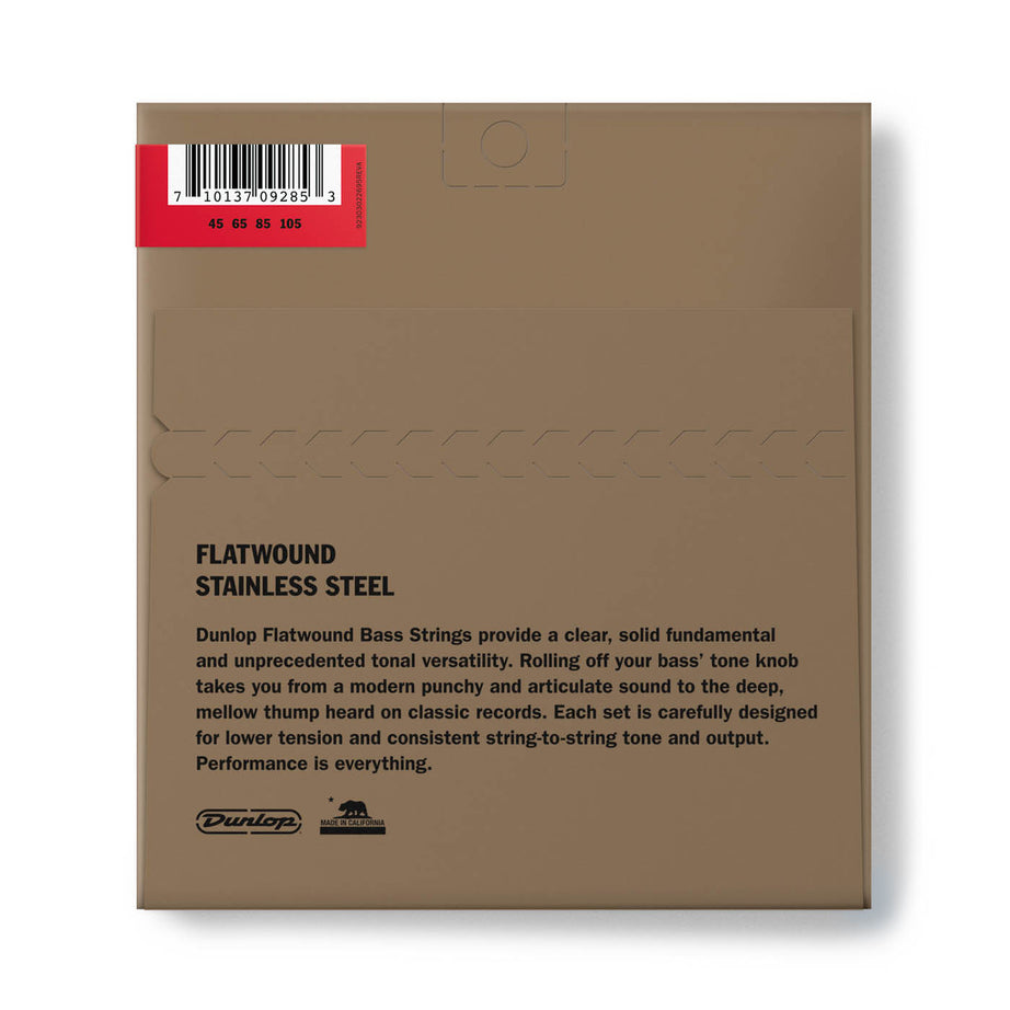 DUNLOP 45-105 FLATWOUND STRINGS - DBFS45105