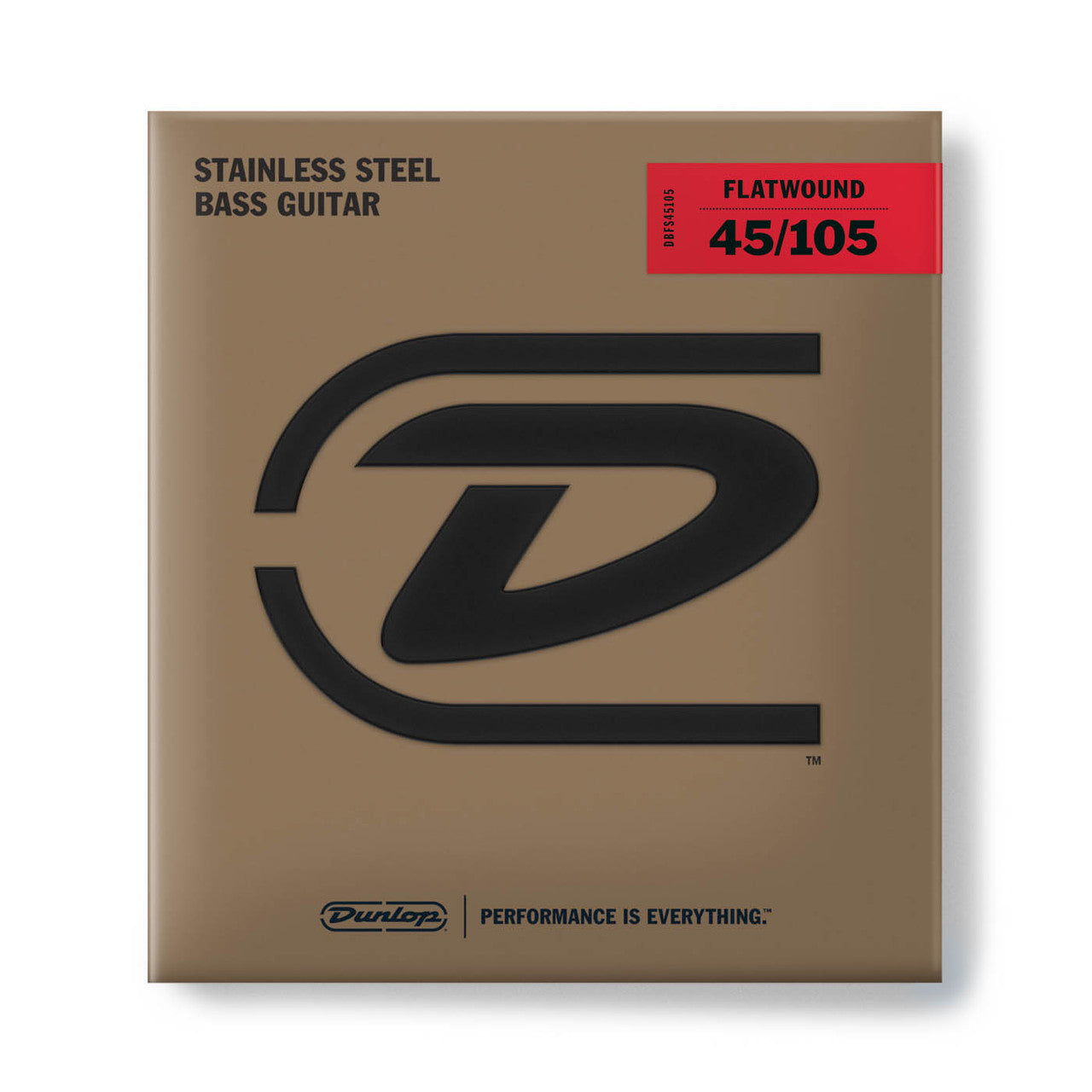 DUNLOP 45-105 FLATWOUND STRINGS - DBFS45105