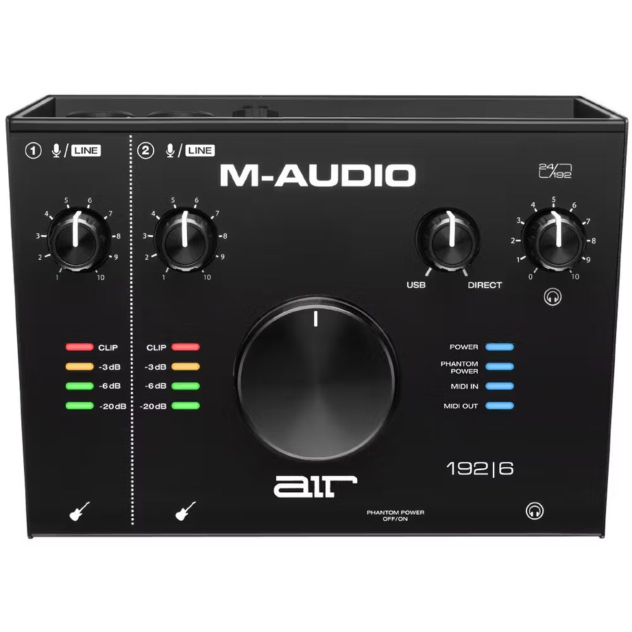 M-Audio Air 192x6 2-In/2-Out 24/192 USB Audio/MIDI Interface