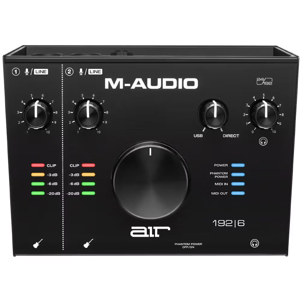 M-Audio Air 192x6 2-In/2-Out 24/192 USB Audio/MIDI Interface