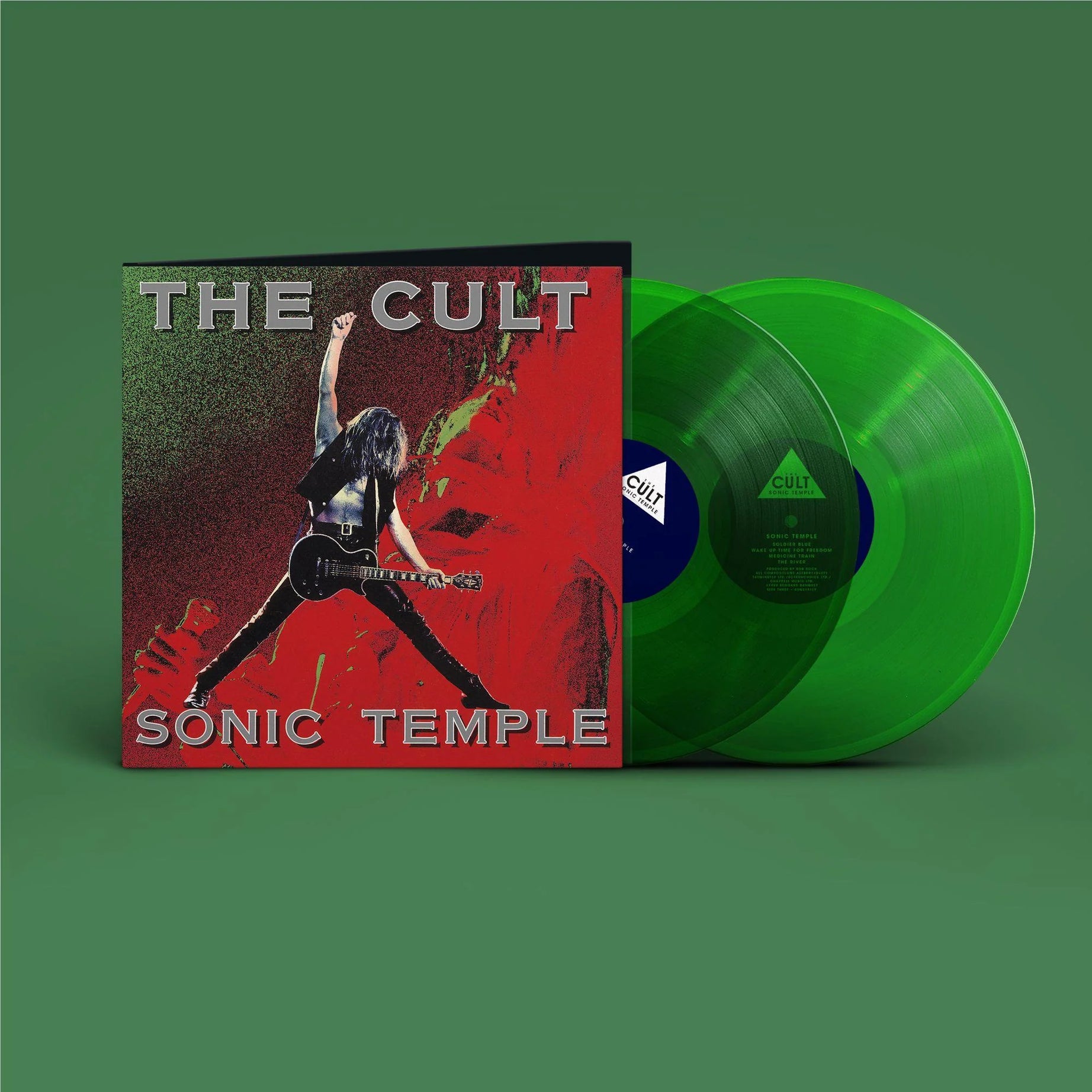 The Cult Sonic Temple (Transparent Green Vinyl)