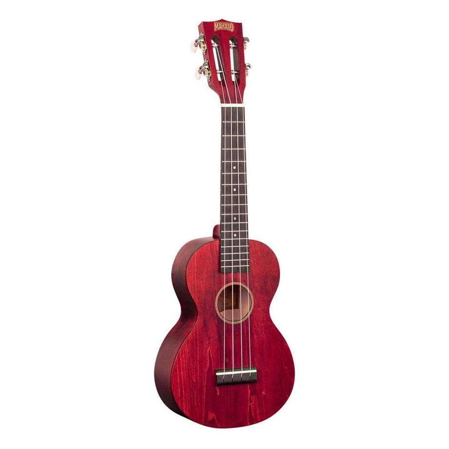 Mahalo Island Series Concert Ukulele in Cherry Red