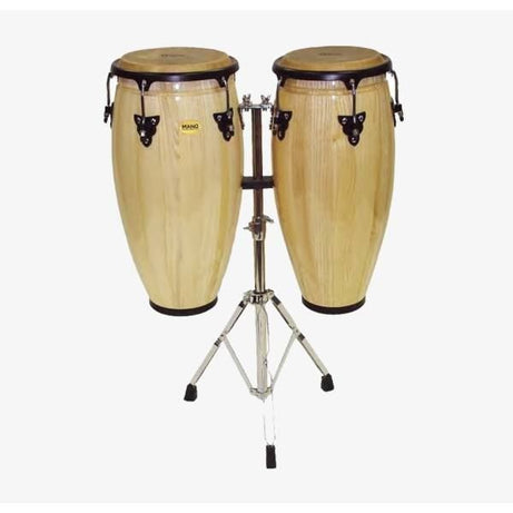 Mano Percussion Conga Set of 10inch & 11inch in Natural