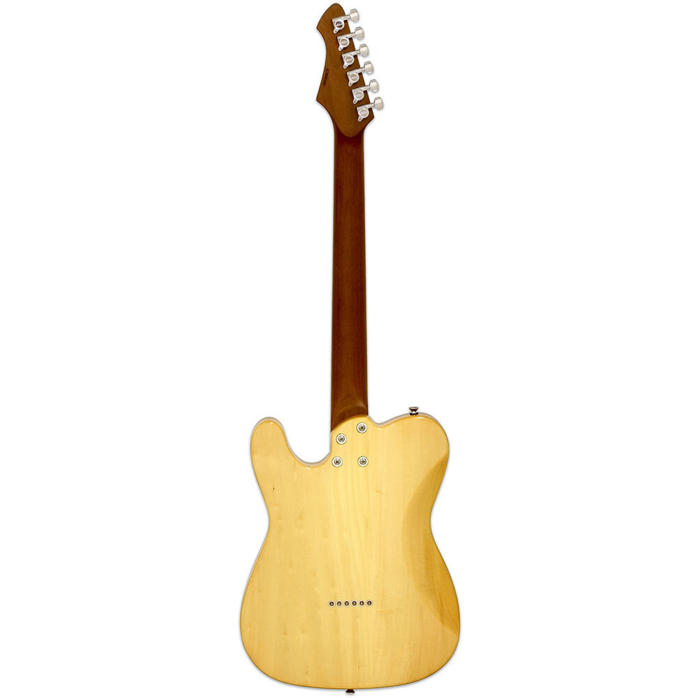 Aria 615-MK2 Nashville Electric Guitar in Turquoise Blue Gloss Finish Aria Pro II Hot Rod Collection