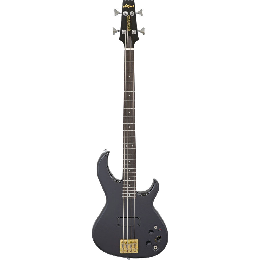Aria Pro II SB-CLB Cliff Burton Signature Electric Bass Guitar in Black Limited Edition (arriving late June)