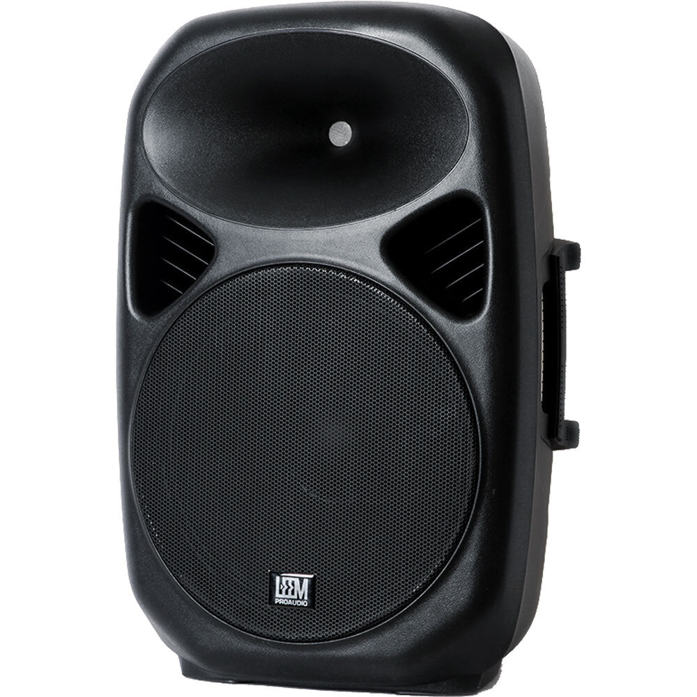 Leem SPA-12 Active 200W, 2-Way, 12" PA Speaker Built-in MP3 Player with Bluetooth, SD Card & USB Input