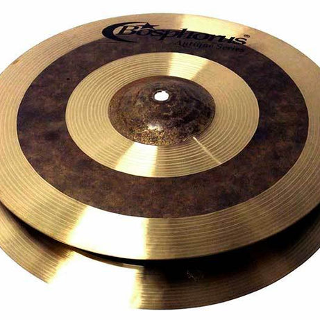 Bosphorus Antique Series 13" Crisp Hi-Hats Marries the Two Lathing Patterns of Traditional & Turk