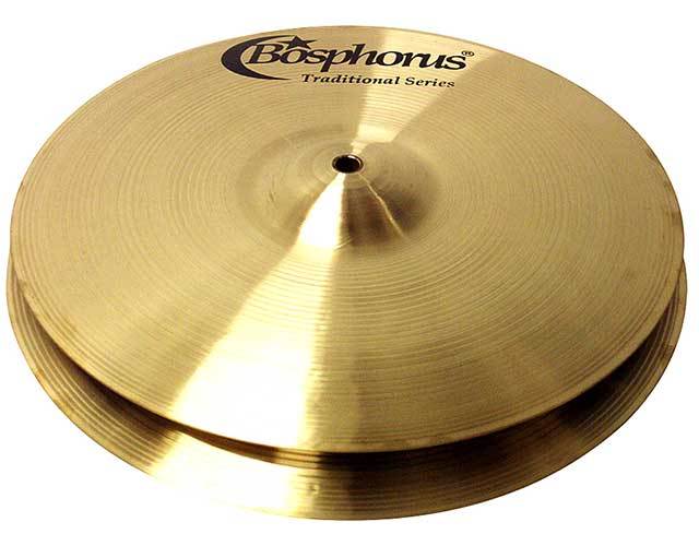 Bosphorus Traditional Series 14" Bright Hi-Hats Our Most Diverse Family of Cymbals