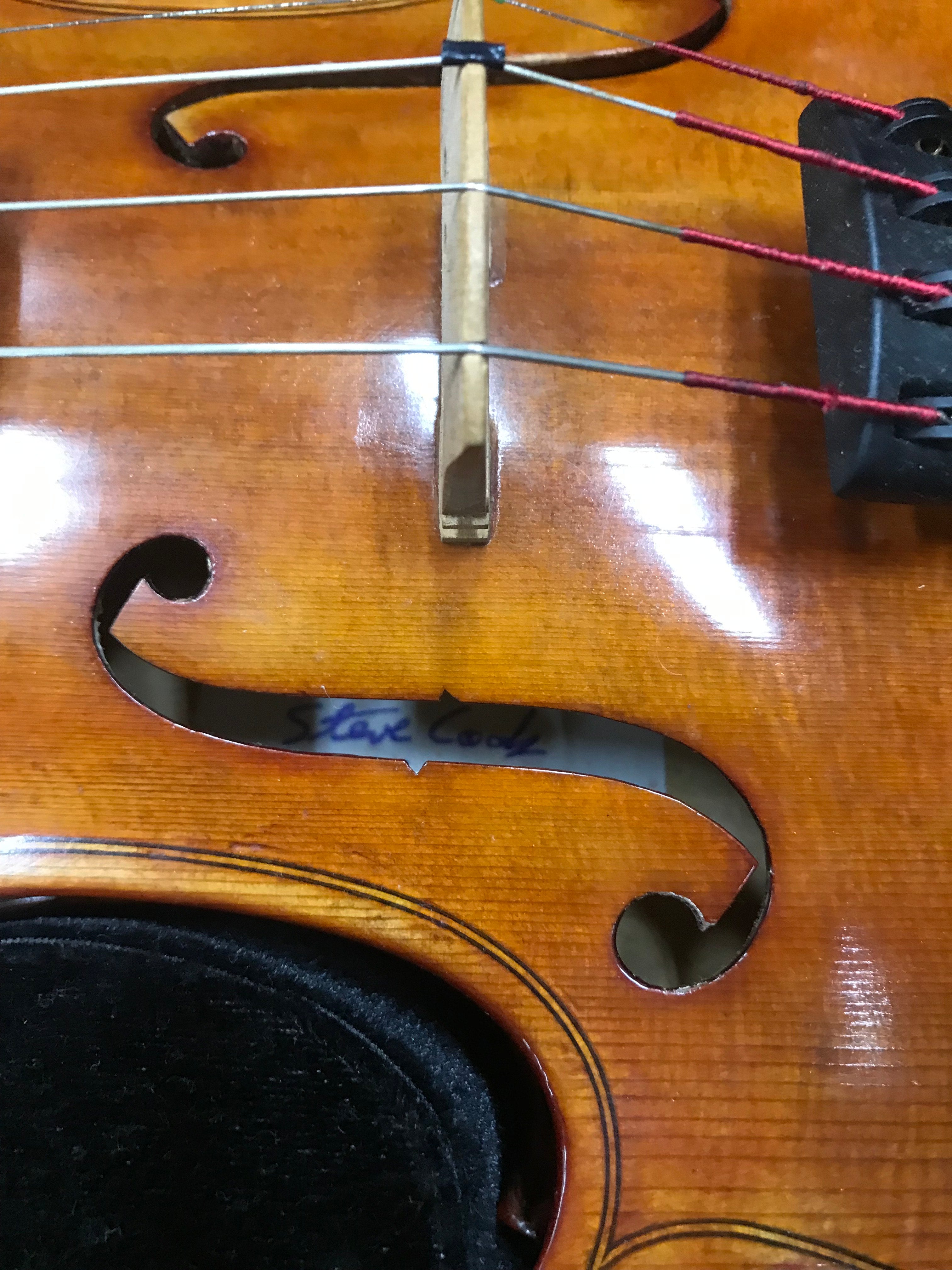 Steve Cook 4/4 Violin with Case (Preowned)