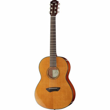 Yamaha CSF-TA Transacoustic Vintage Natural Solid Top Parlour Acoustic Guitar