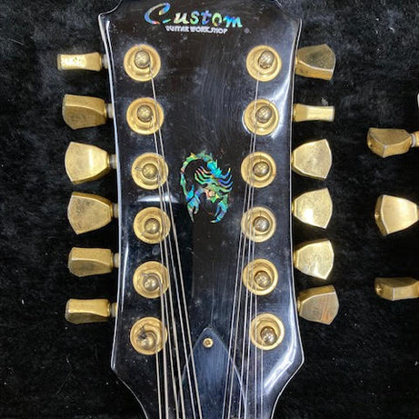 Custom Double Neck Electric Guitar in Hard Case Secondhand