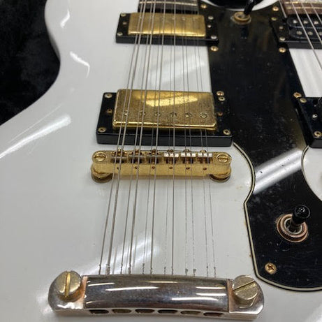 Custom Double Neck Electric Guitar in Hard Case Secondhand