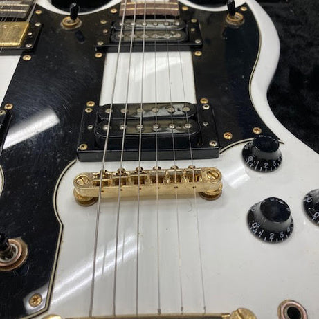 Custom Double Neck Electric Guitar in Hard Case Secondhand