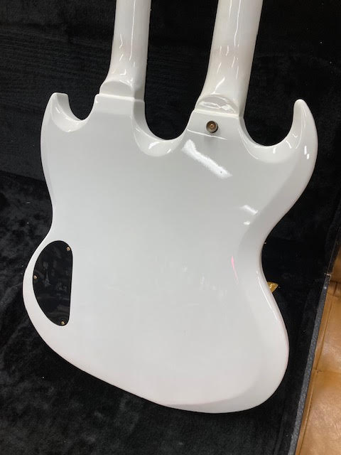 Custom Double Neck Electric Guitar in Hard Case Secondhand