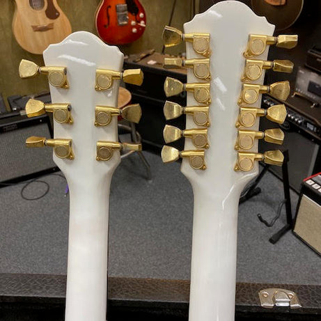 Custom Double Neck Electric Guitar in Hard Case Secondhand