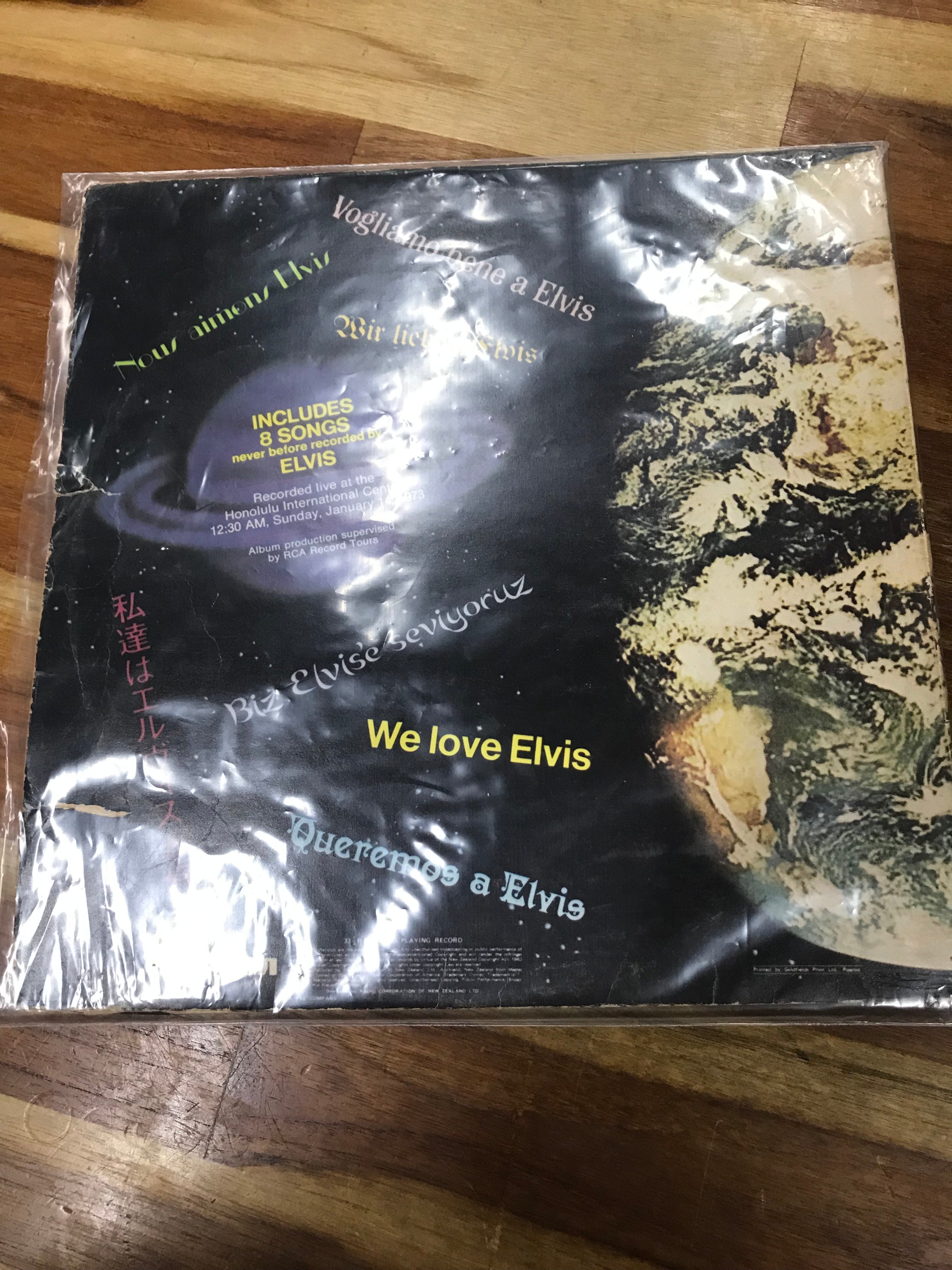 ELVIS PRESLEY - Aloha from Hawaii via Satellite 2LP (Pre-owned