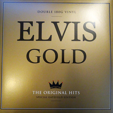 ELVIS PRESLEY GOLD VINYL LP