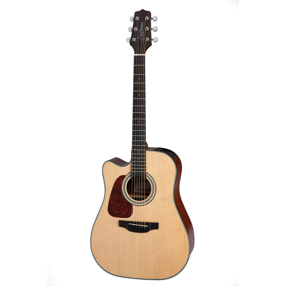 Takamine G10 Series Left Handed Dreadnought AC/EL Guitar with Cutaway in Natural Satin Finish