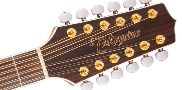 Takamine G70 Series 12 String Jumbo AC/EL acoustic Guitar with Cutaway in Natural Gloss Finish