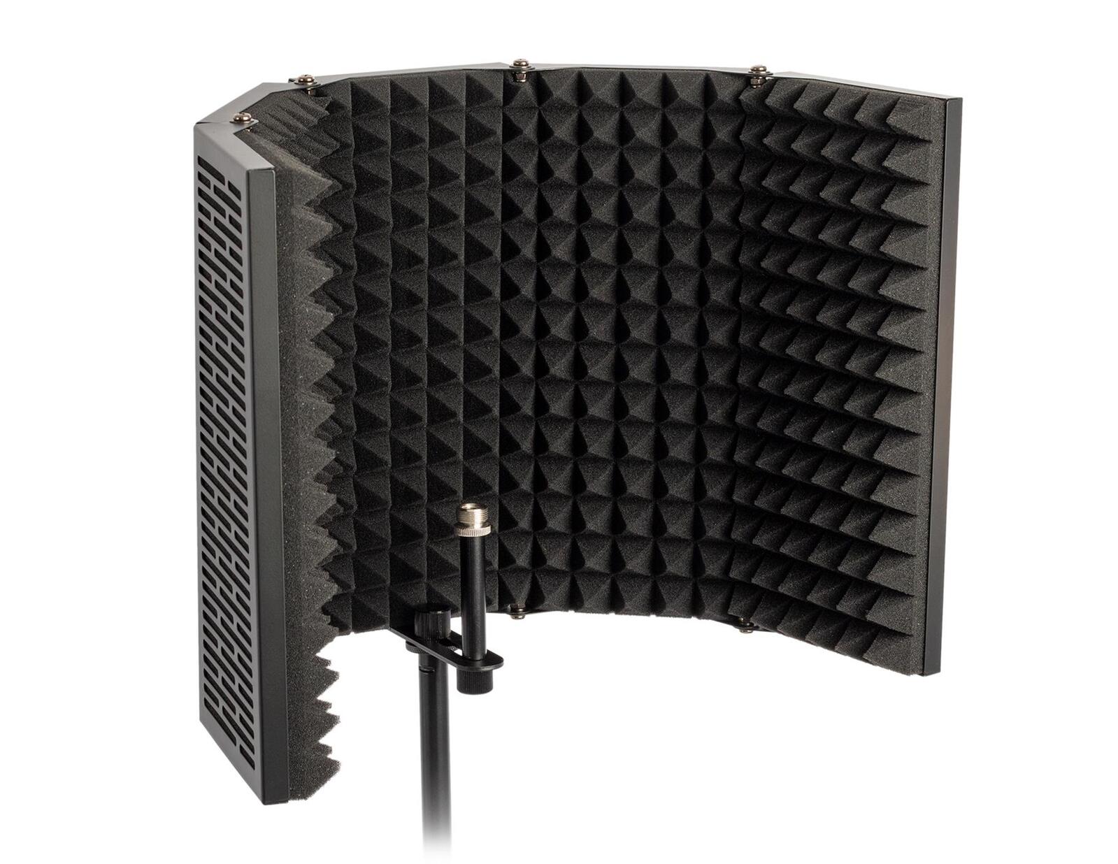XTREME GM65 Microphone Vocal Isolation Shield w/Mic Clamp